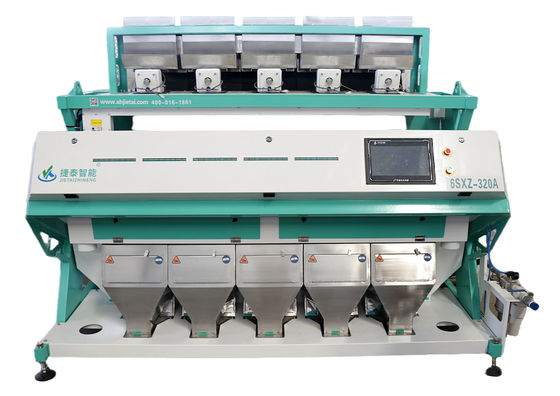 Alto rendimiento vibrante de la máquina del clasificador del color del arroz de los aglomerados