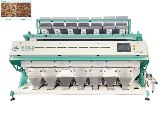 Clasificador óptico agrícola del color del trigo de la clasificadora del color del grano del núcleo