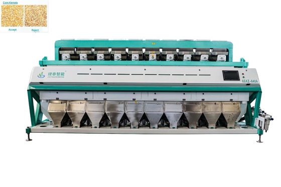 Máquina clasificadora de color de anacardo con clasificador de color de maíz personalizado JIETAI