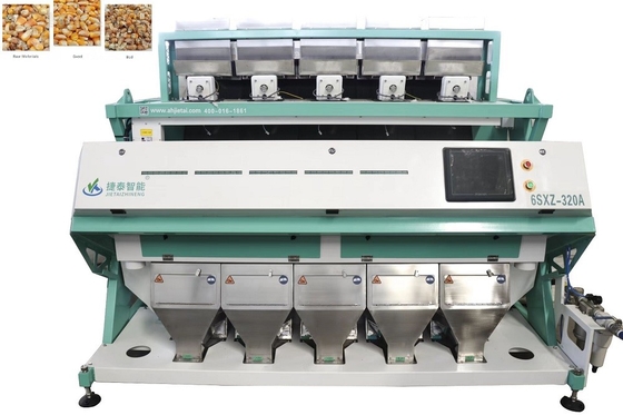 Máquina industrial del clasificador del color del grano del CCD para el cereal grueso granular