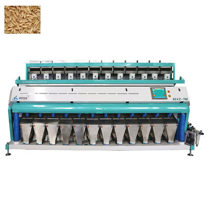 Máquina industrial altamente eficiente del clasificador del color del grano para la quinoa de la avena