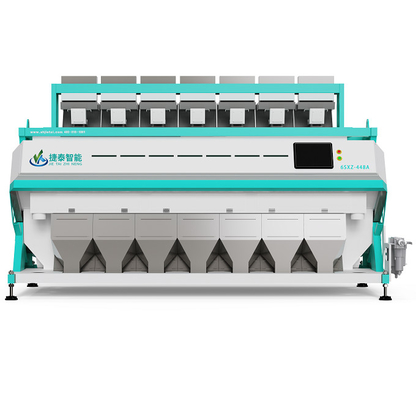 7 máquina del clasificador del color del arroz de los canales inclinados 448Channels para la línea de transformación del arroz uso