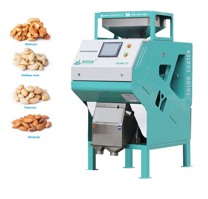 Consumo de energía baja del clasificador del color de Mini Cashew Nut Walnut Peanut
