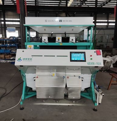 Clasificadora del CCD del grano blanco azul del arroz fácil actuar