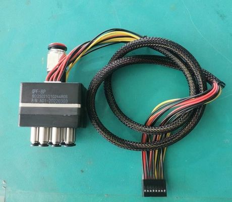 Válvula de eyector de 8 bloques para las clases de clasificador chino del color del grano del arroz