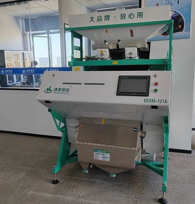 1.6 - Máquina de clasificación de color de arroz amarillo inteligente de 3,0 T/H para uso doméstico