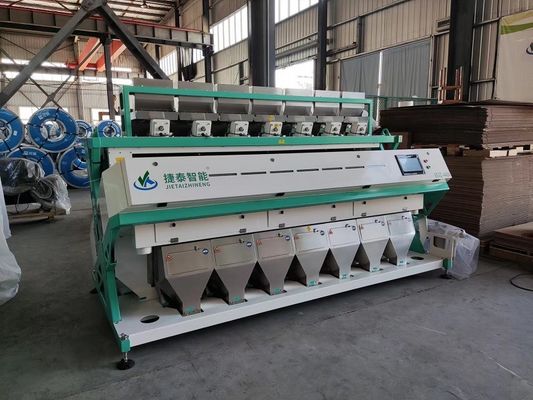 Máquina clasificadora de color de grano de mijo de avena de maíz 10T / H