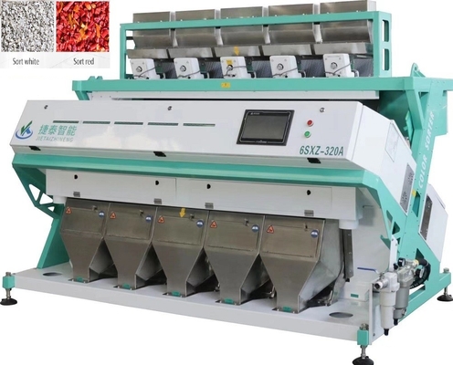 Arándano de la comida que recicla la máquina plástica 3kw del clasificador del color modificada para requisitos particulares