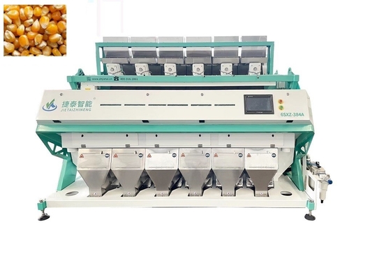 Clasificador de color óptico de plástico Jietai 8 toboganes 3.5KW OEM