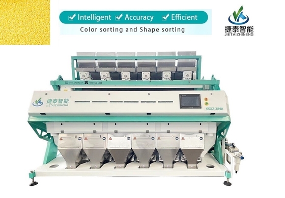 Clasificador de color óptico de plástico Jietai 8 toboganes 3.5KW OEM