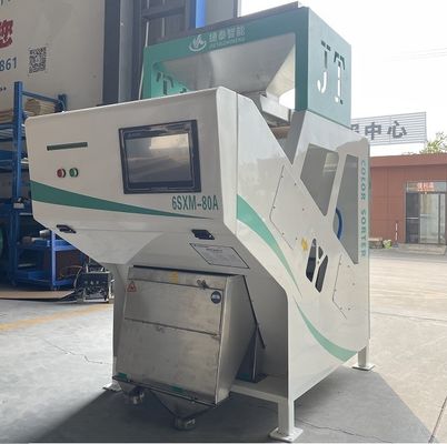 Equipo del clasificador del color del maíz del PLC del CCD para la clasificación del mini arroz