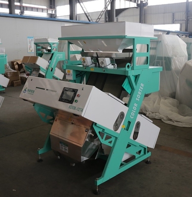 Máquina electrónica altamente eficiente del clasificador del color para el interfaz de la pantalla táctil del arroz