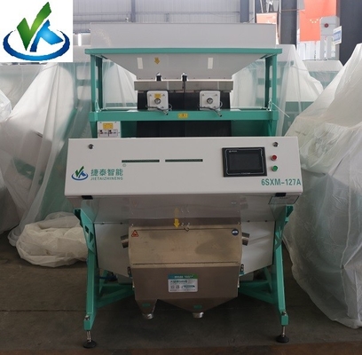 Máquina clasificadora de color de espectro de lentejas de SMC mini 2 canaletas alta inteligente