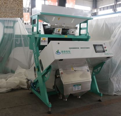 Mini máquina clasificadora de color de grano de soja óptica automática 430kg