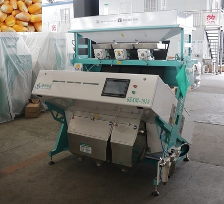 Máquina clasificadora de color óptica OEM CCD mini para clasificación de pistacho