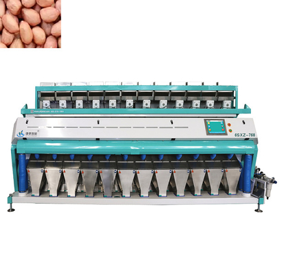 Máquina clasificadora de nueces de máquina clasificadora de color de cacahuete completamente automática