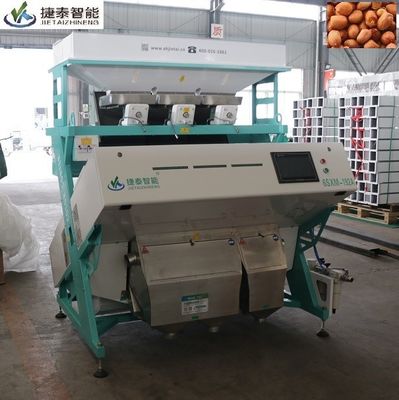 Máquina clasificadora de color de cacahuete de anacardo con pantalla táctil 2.2kwh 700kg