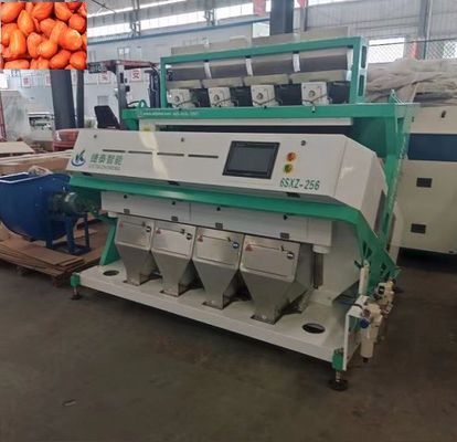 Fábrica de la máquina del clasificador del color del arroz de la cámara del CCD para pelar el cacahuete