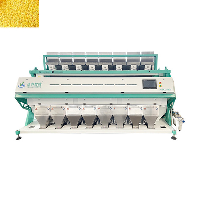 Máquina automática a todo color del clasificador del color del anacardo del CCD para la clasificación del cacahuete