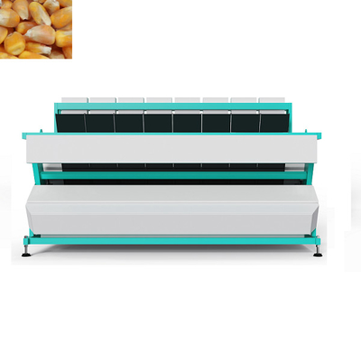 El CCD automático lleno 8 canaliza la clasificadora del maíz para procesar el grano