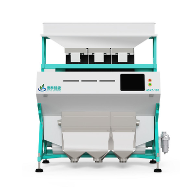 Cámara Mini Multifunction Color Sorting Machine del RGB de 3 canales inclinados para los cacahuetes