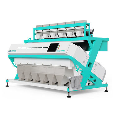 Alto rendimiento del cacahuete del color de la máquina azul del clasificador