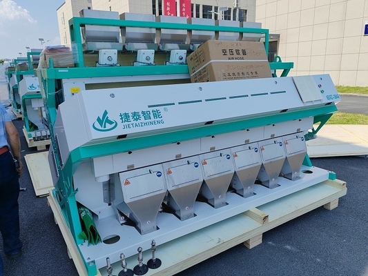 6/384 clasificadora del grano de los canales 4-8T/H más 99,99% exactitud 220V 50Hz