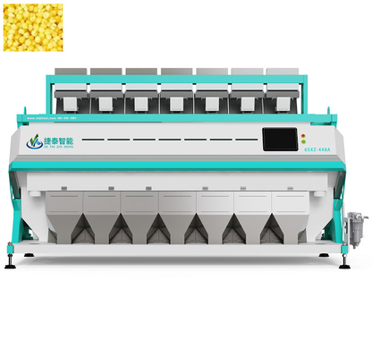 Clasificador multi del color del grano del uso de la operación fácil baja del consumo para el pequeño arroz amarillo